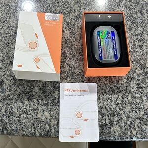 Pocbuds Overear Earbuds with Charging Case